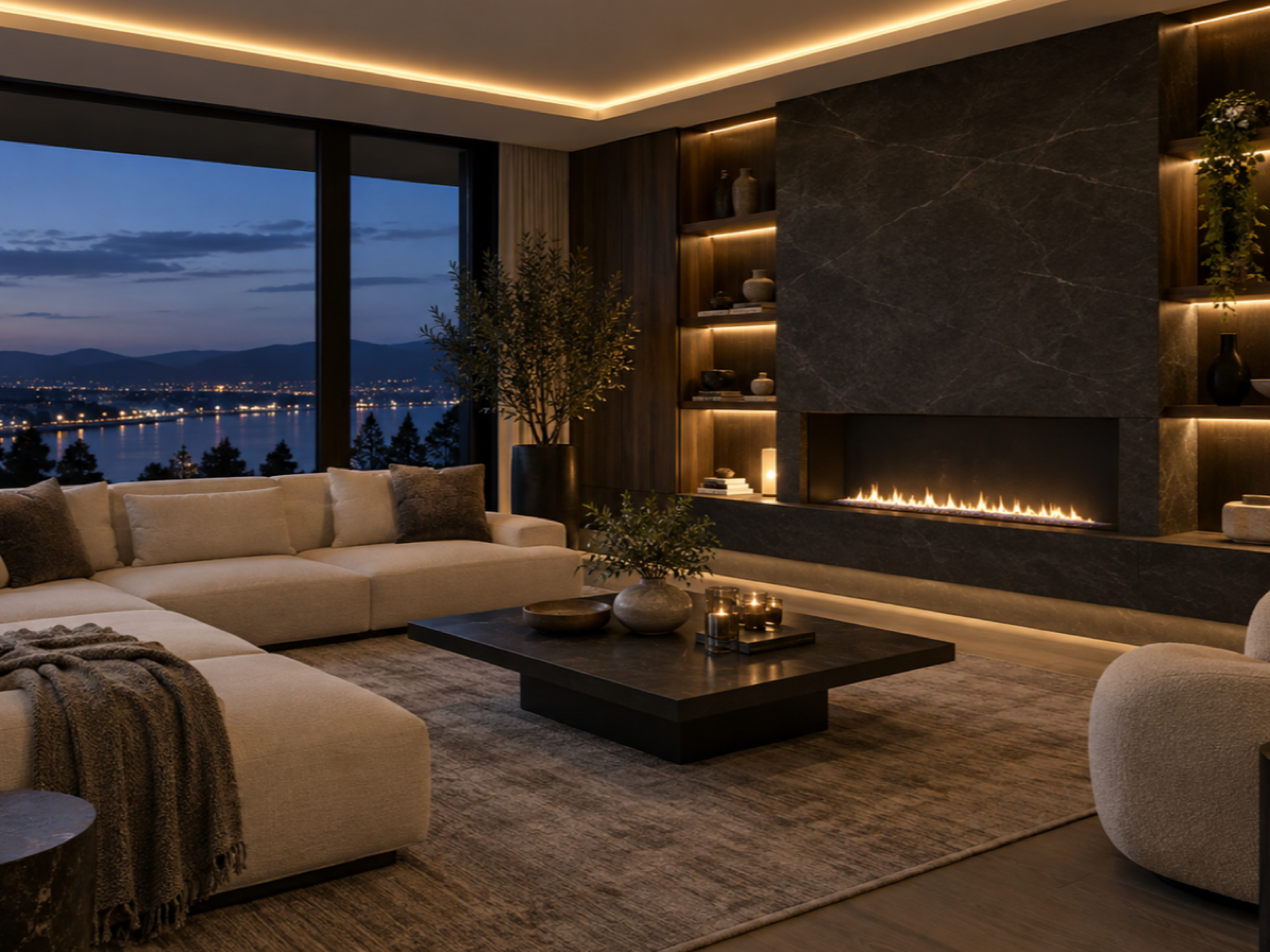 Living Room & Cove Lighting