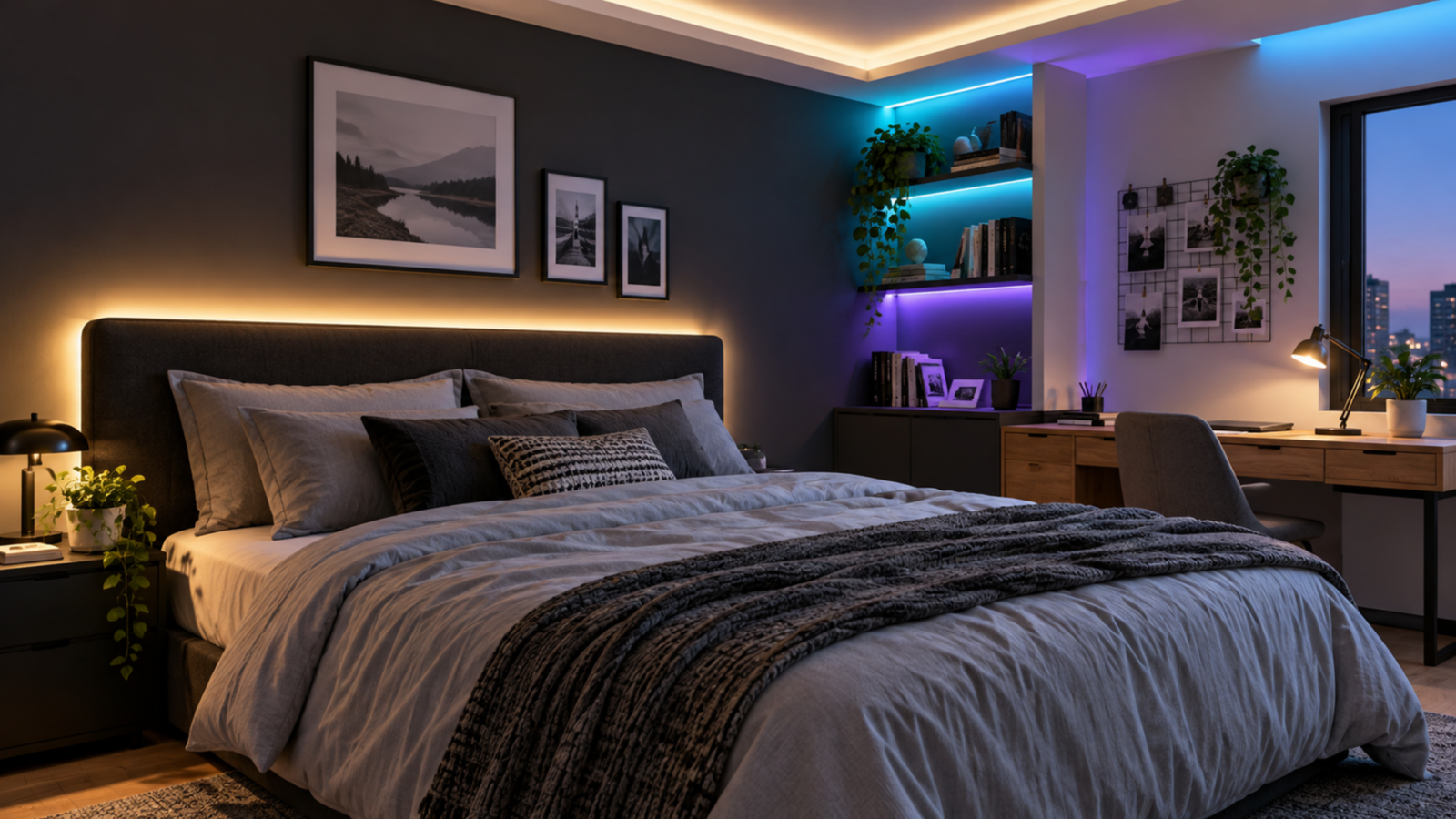 Young Adult Bedroom Lighting