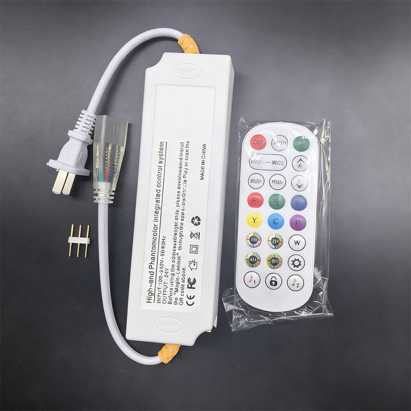 Separate controller, remote and connector pins