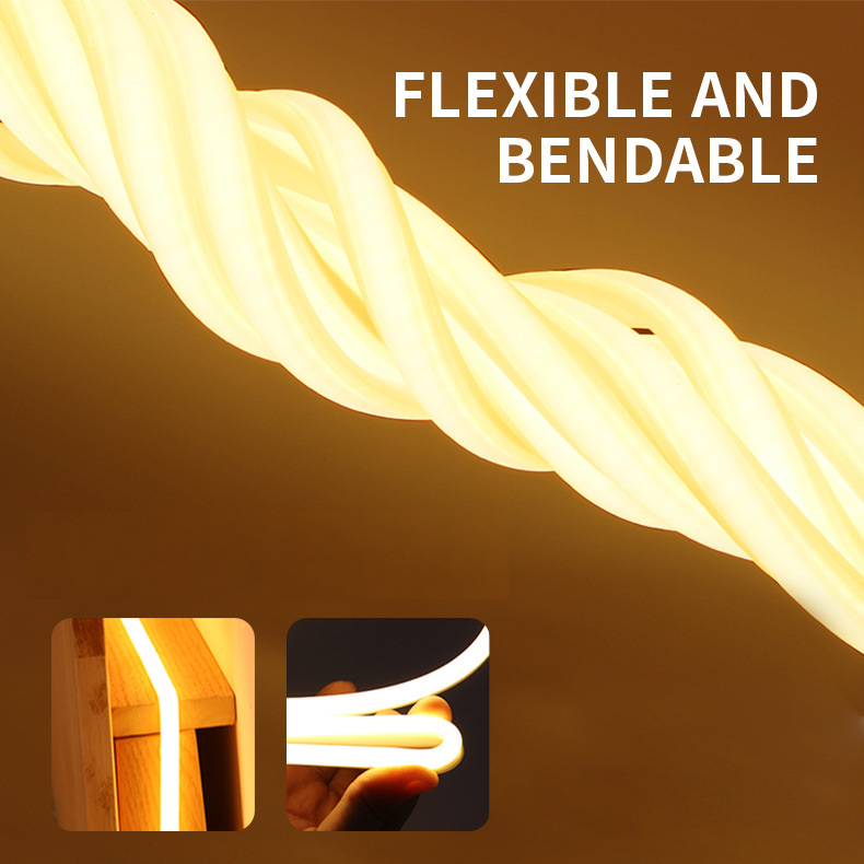 Flexible illuminated COB strip