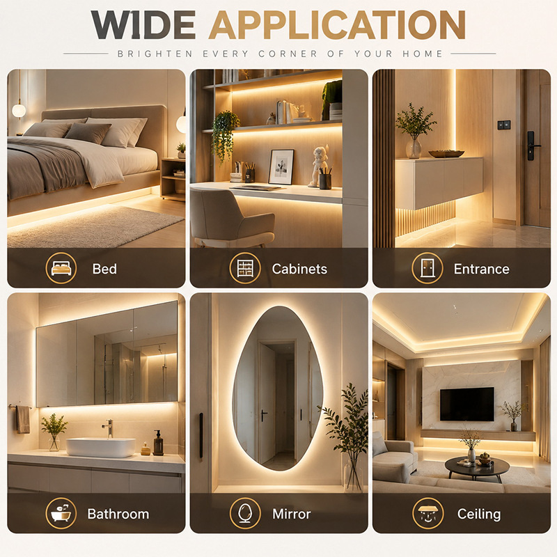 Indoor accent-lighting applications.