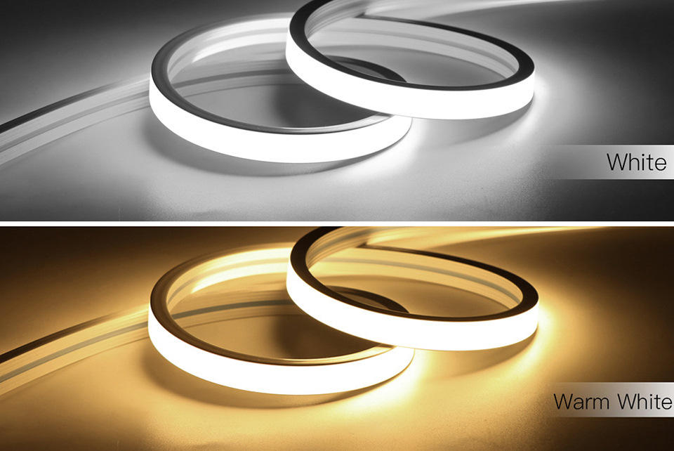 White and warm-white COB lighting examples.