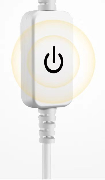 Inline touch-control body and cable.