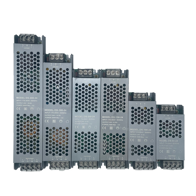 12V / 24V Slim LED Power Supply Range