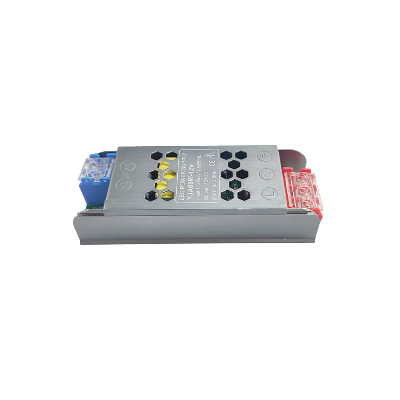12V / 24V Slim LED Power Supply Range - low-profile metal power supply