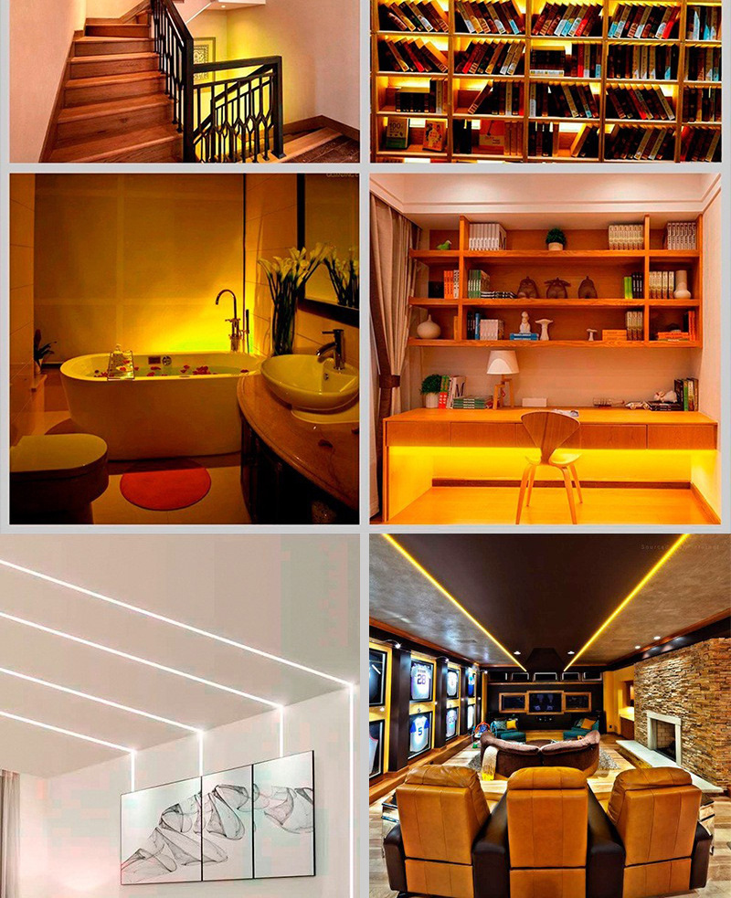 2835 Flexible LED Strip Range for Cabinet and Ambient Lighting - interior application reference