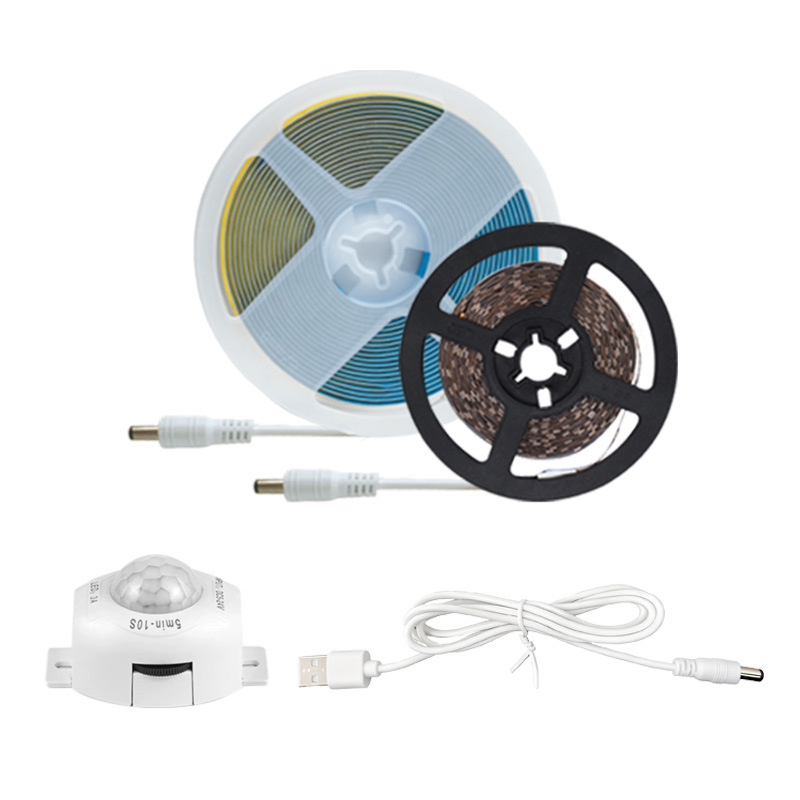 5V USB Motion-Sensor LED Strip System