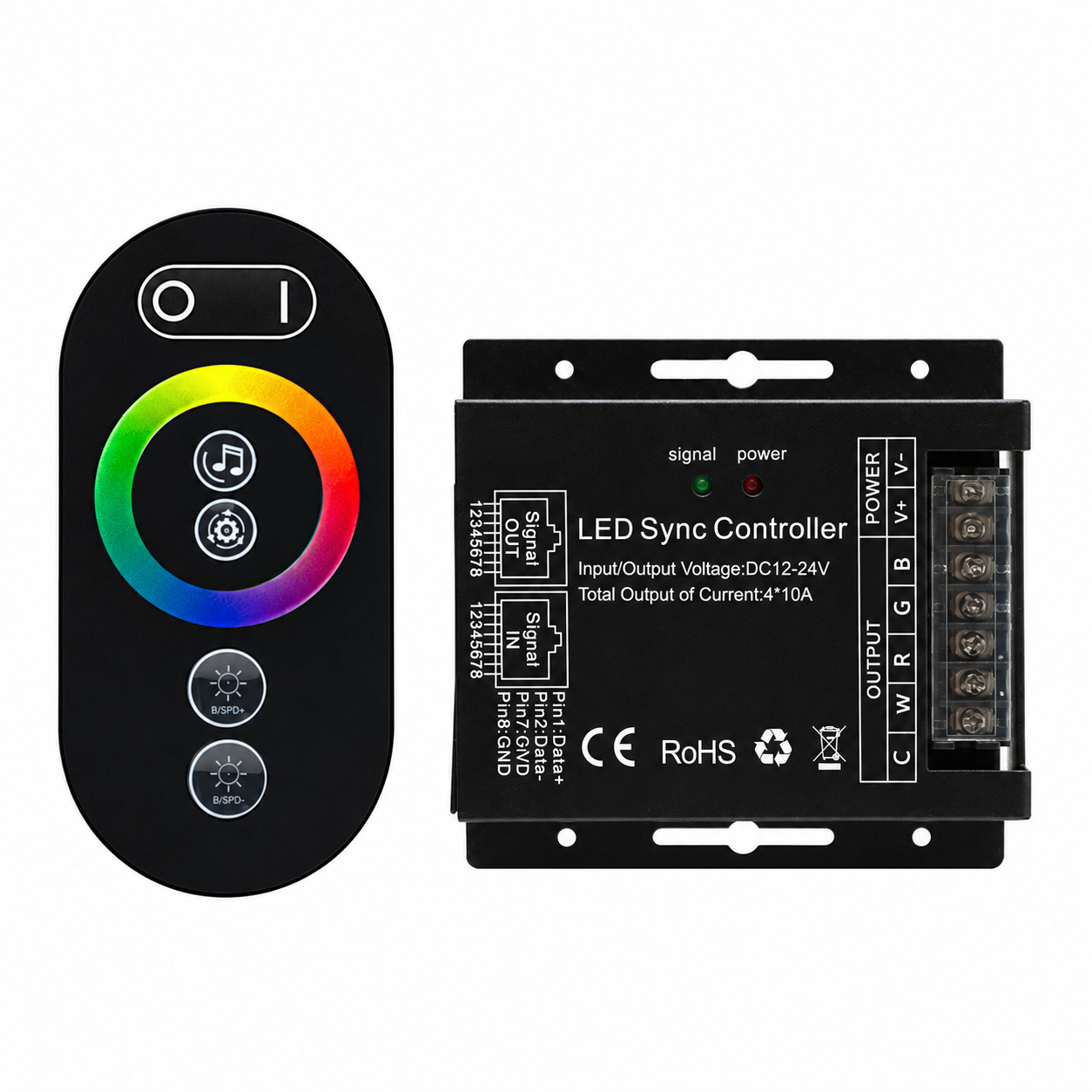 Music-Synchronized High-Power LED Controller