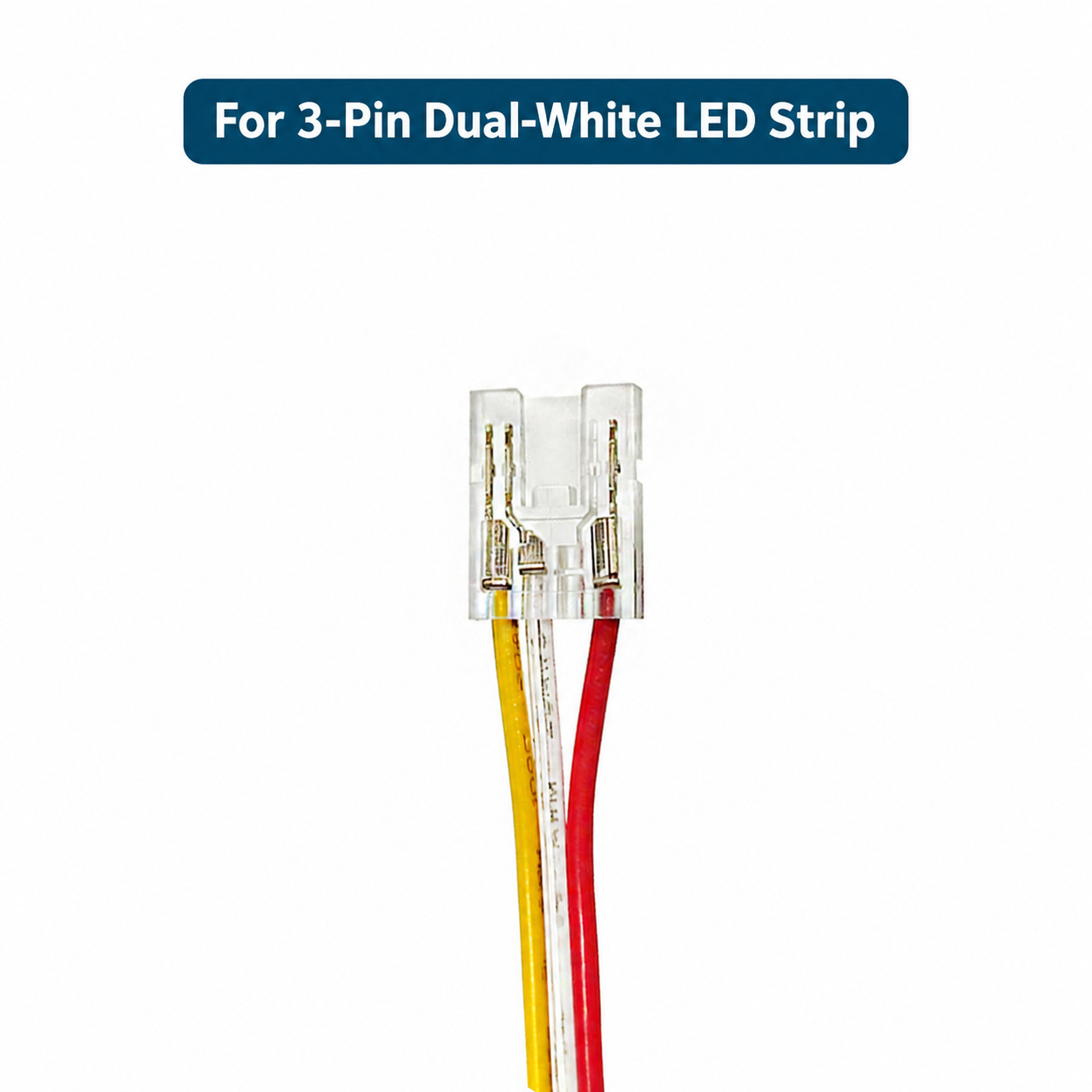 Solderless COB LED Strip Connector Range - connector variation