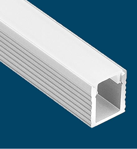 U-Shape Aluminium LED Strip Channel Range - profile option