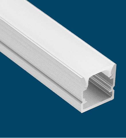 U-Shape Aluminium LED Strip Channel Range - profile option