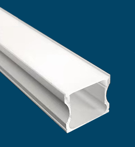 U-Shape Aluminium LED Strip Channel Range - profile option