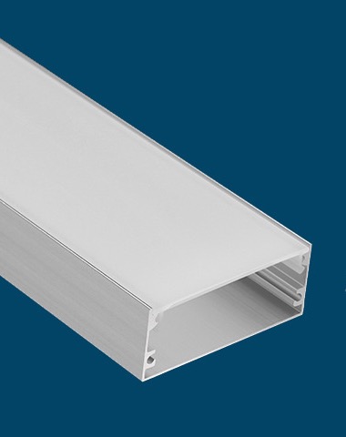 U-Shape Aluminium LED Strip Channel Range - model 5020 profile option