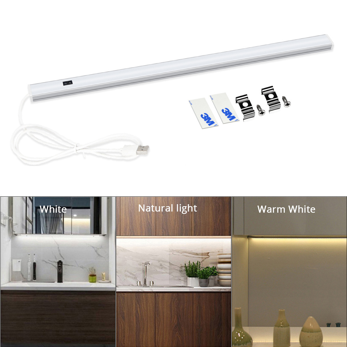 USB Hand-Wave Sensor Rigid Cabinet Light - lighting applications