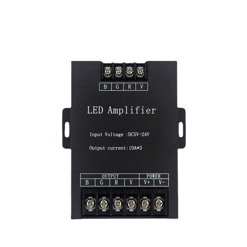 LED Signal Amplifier Range for Single-Color, RGB and RGBW Strips