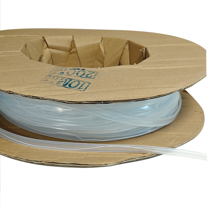Silicone sleeve reel with a loose sleeve end