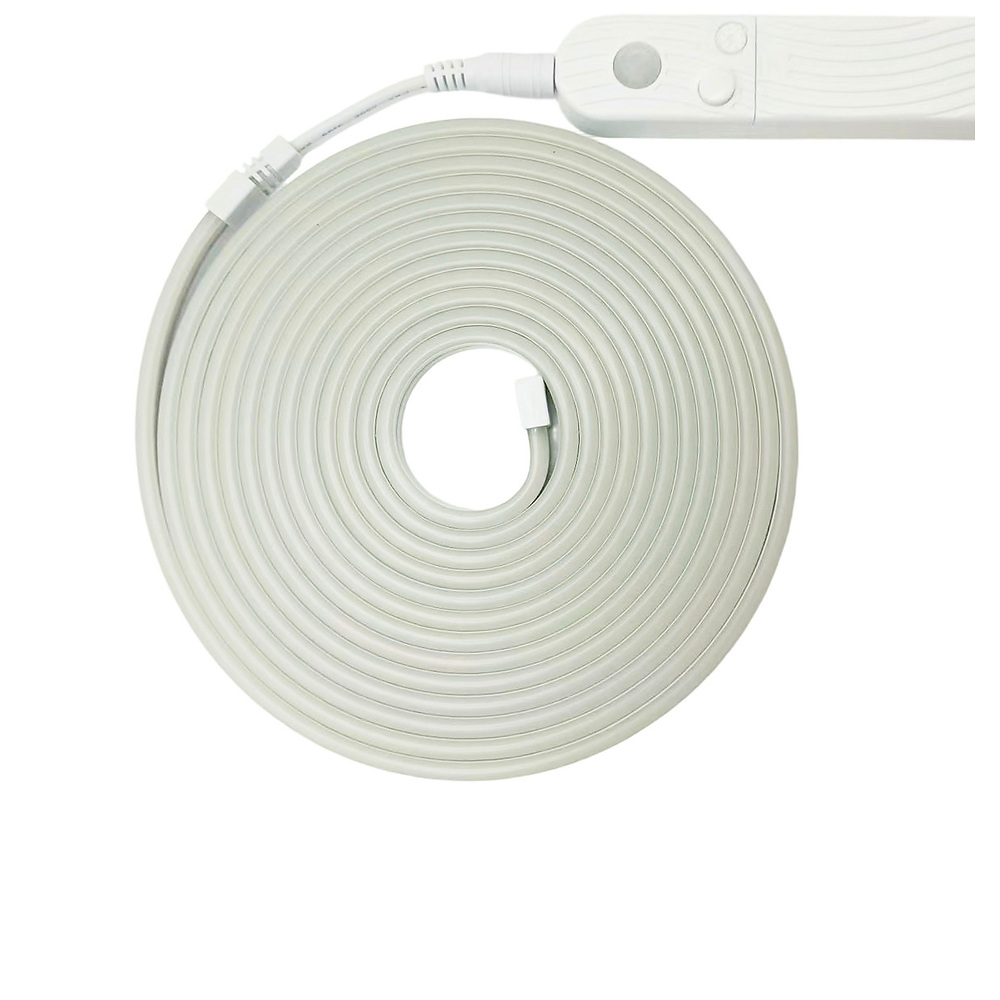 Neon flex coil detail for the rechargeable motion-sensor neon-flex configuration