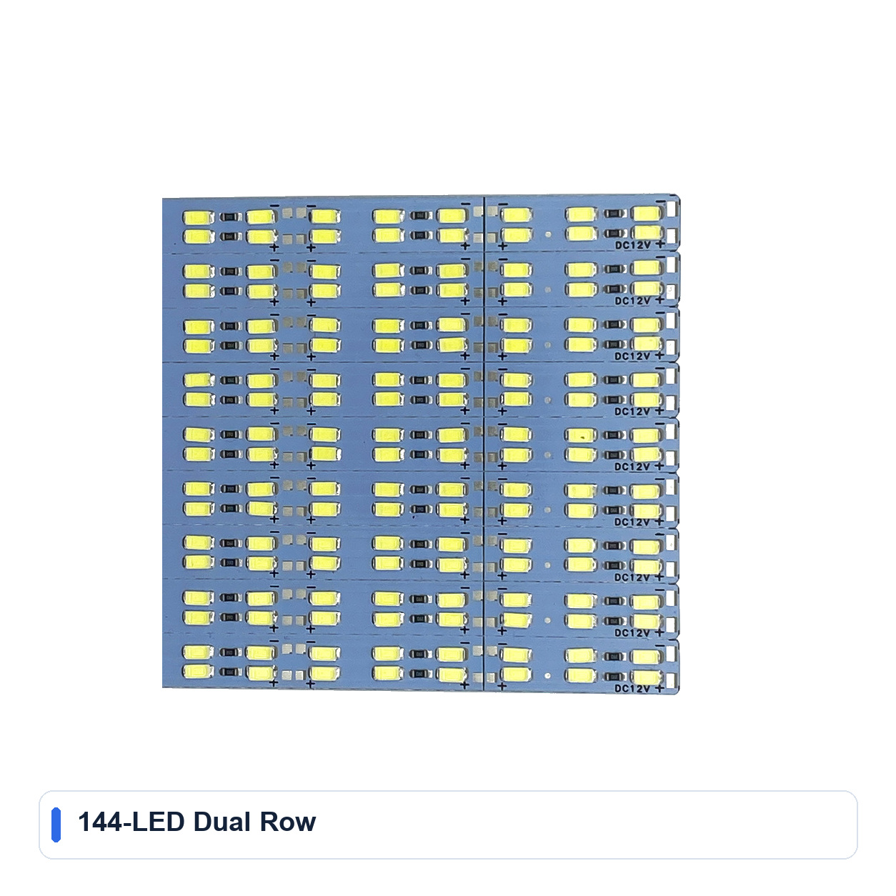 144-LED Dual Row for 12V 5630 Dual-row Rigid LED bars