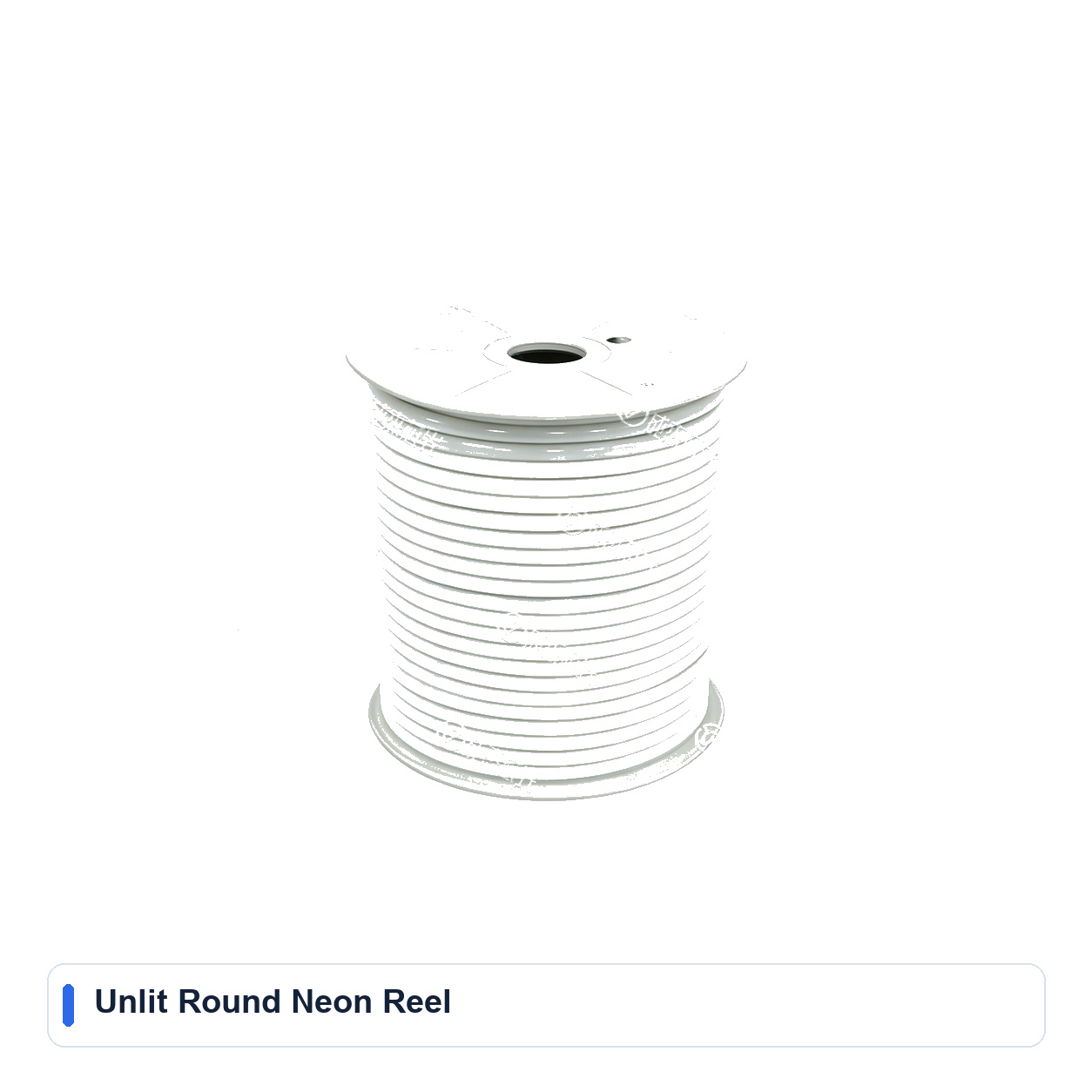 Unlit Round Neon Reel for 24V 360° Round LED neon flex