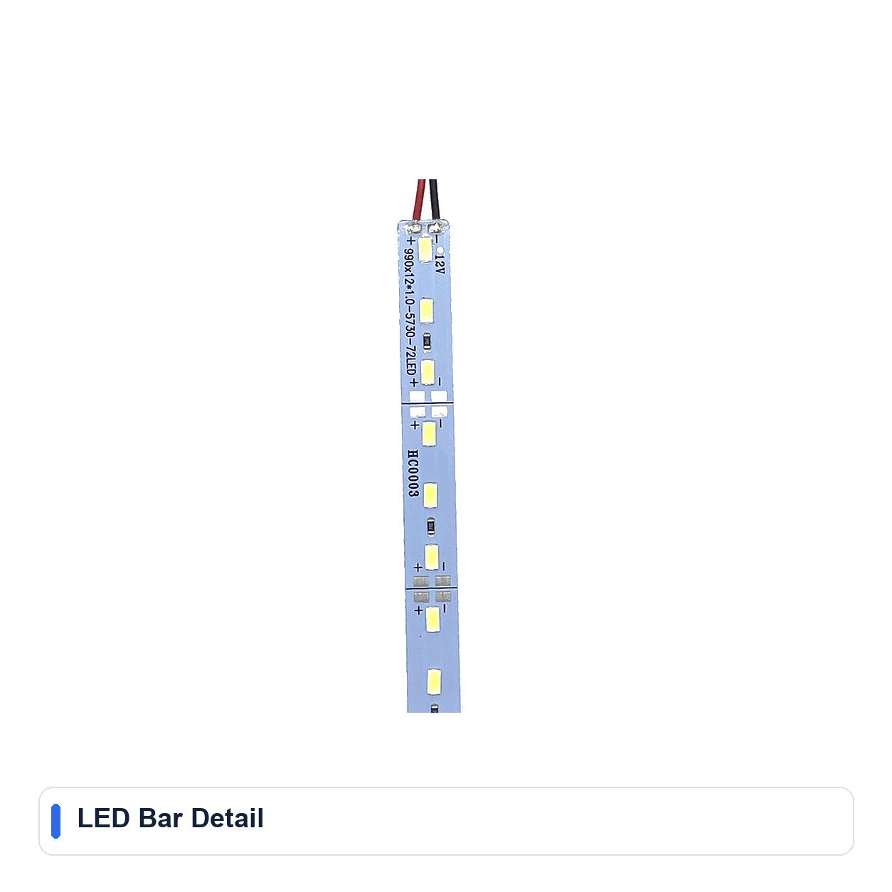LED Bar Detail for 5V 5630 Low-voltage Rigid LED bars