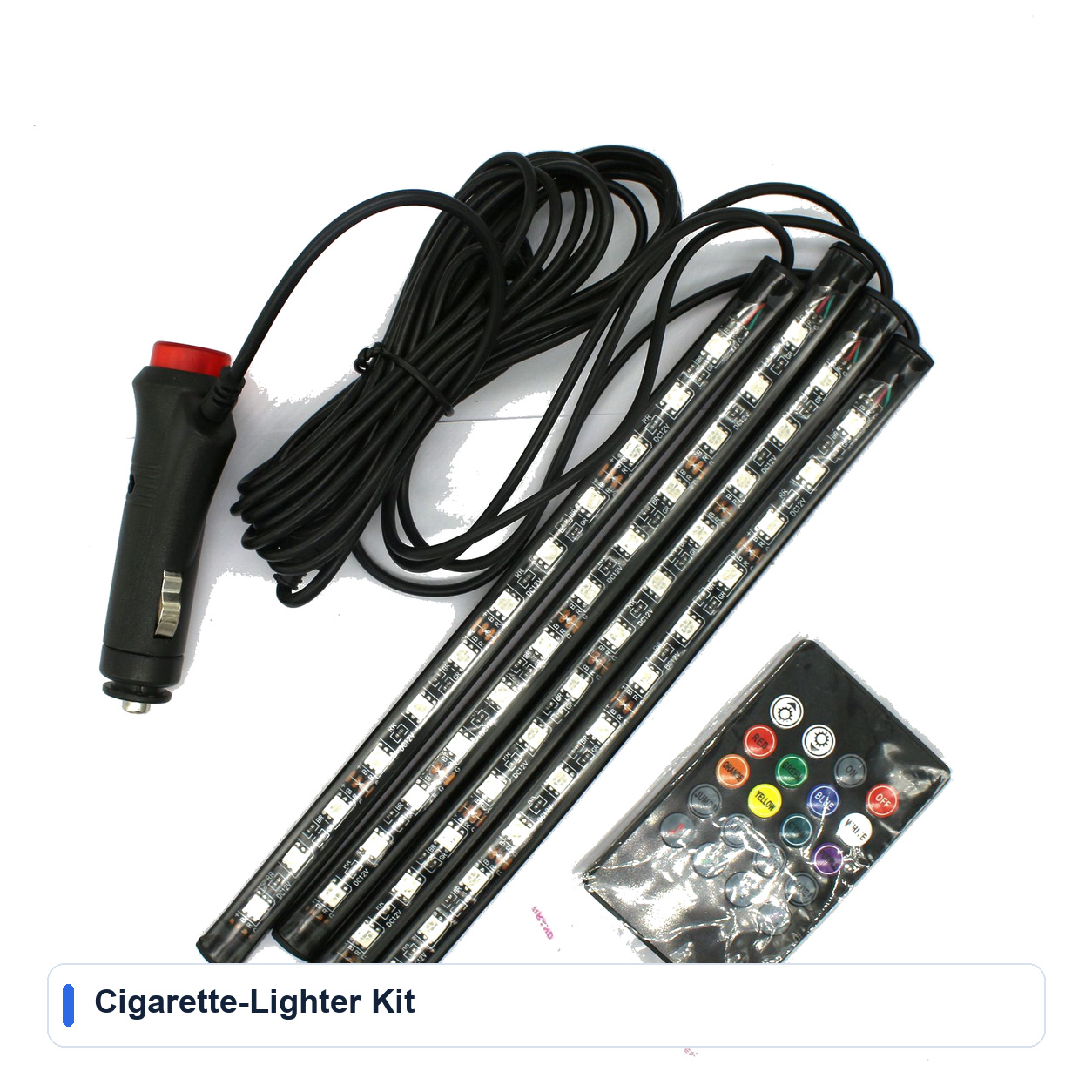 Cigarette-Lighter Kit for 5V Automotive ambient lighting kits