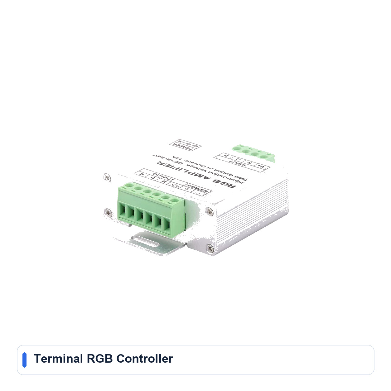 Terminal RGB Controller for 5V RGB Dimmable LED strip controllers