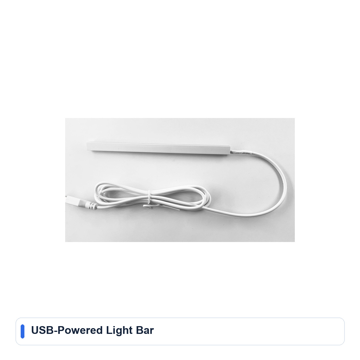 USB-Powered Light Bar for 5V USB 3MM Light boards and illuminated bases