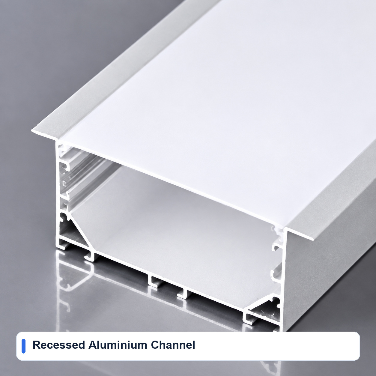 Pre-Installation Recessed Aluminium LED Channel