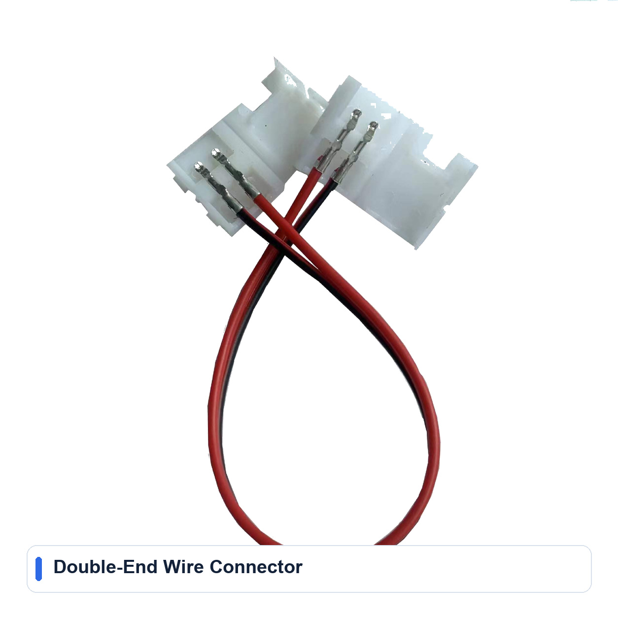 Double-End Wire Connector for USB Connectors and cables