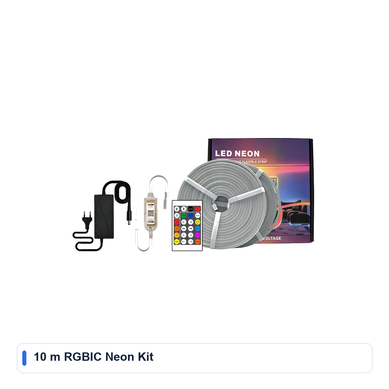10 m 24V RGBIC Neon Flex Kit