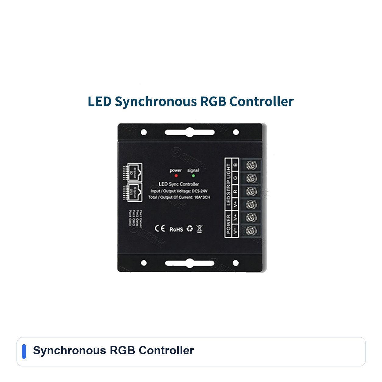 Synchronous RGB Controller for RGB LED strip controllers