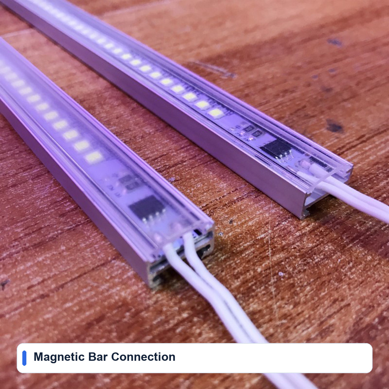 Magnetic Bar Connection for Magnetic High-voltage Rigid LED bars